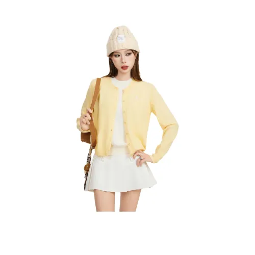 EVPGB Желтый Женские Трикотаж