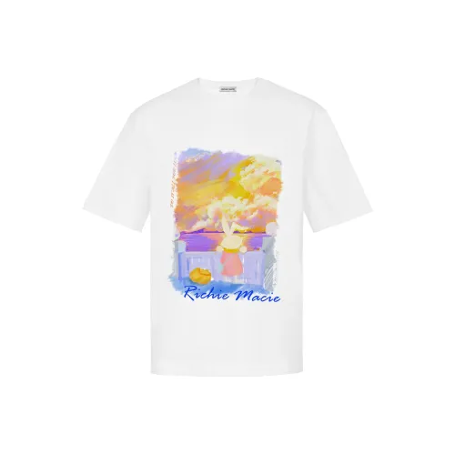 Richie Macie T-рубашка Женская Белая