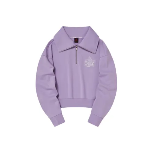 PEAK Светло-фиолетовый Женские Свитшоты