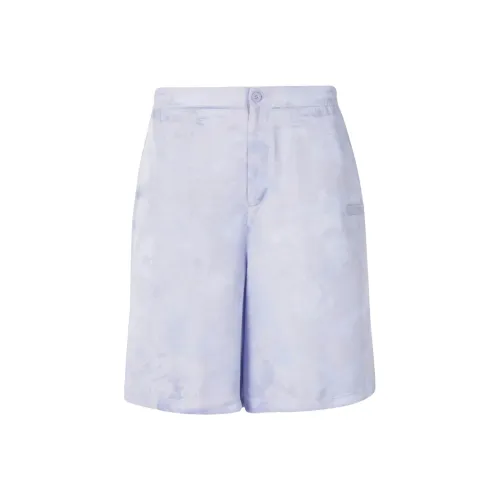 Off Белый Повседневные шорты Мужской Фиолетовый