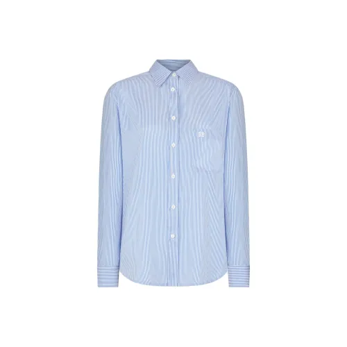 BLAZE Milano PF24 Рубашка Женская Синяя Белая