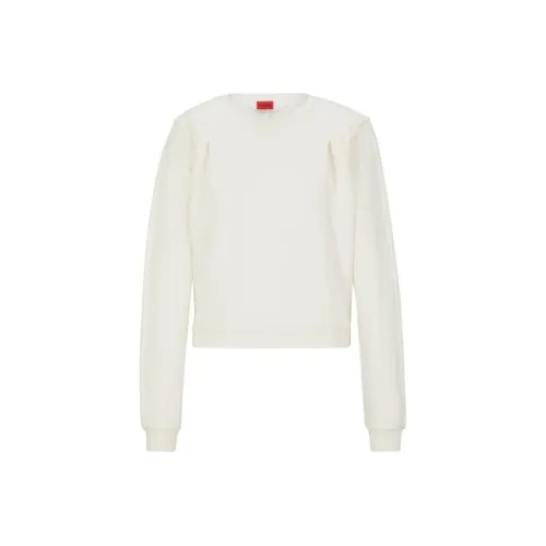 HUGO BOSS Белый Женские Трикотаж