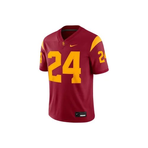 nike USC FW24 2024 Дом Футбол Джерси Мужской Кардинал Красный