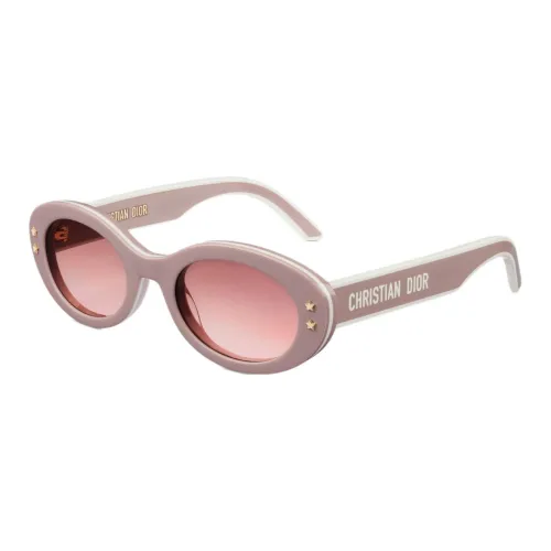 DIOR Ацетат OVAL SUNGLASSES Женские Розовый