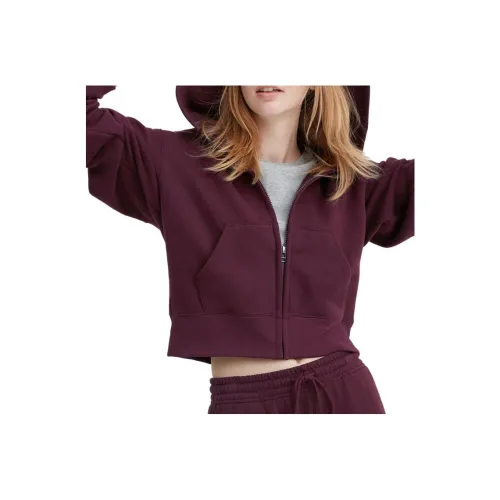 UNIQLO Свитшот Женский Бордовый