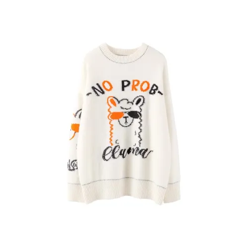 MAIGRE SIMHAT Кашемир Свитер Женский Белый