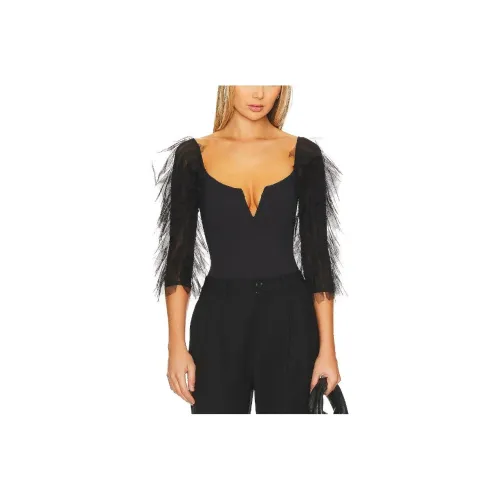 FREE PEOPLE Комбинезон Женский Черный