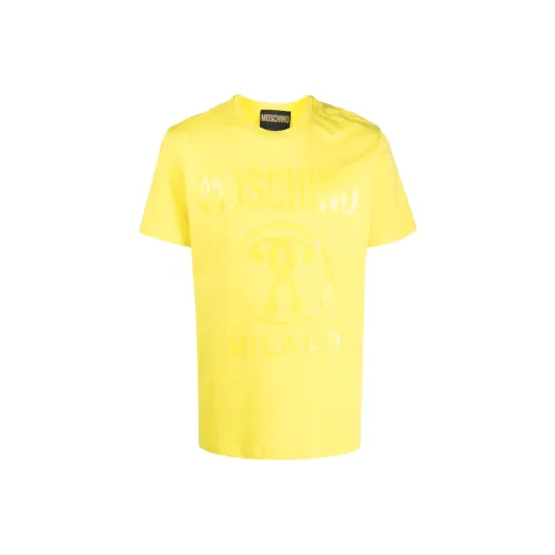 MOSCHINO T-рубашка Женская Лимонно-желтая