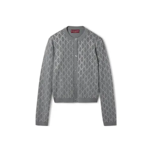 GUCCI FW24 Трикотаж Женский Серый