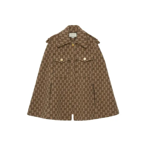 GUCCI Куртки и Пальто Женские Коричневый