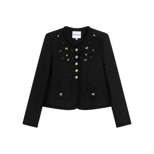 NINA RAISE Куртки Пальто Женские Черный