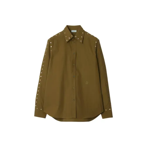 Burberry Рубашка Женская Кемпинг Коричневый