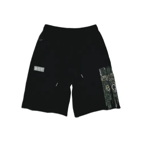 Boy London Повседневные шорты Мужские Черные
