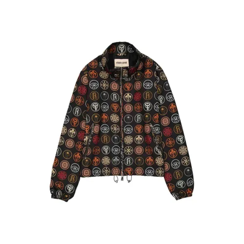 Roberto Cavalli FW23 Куртки и Пальто Женские Черные