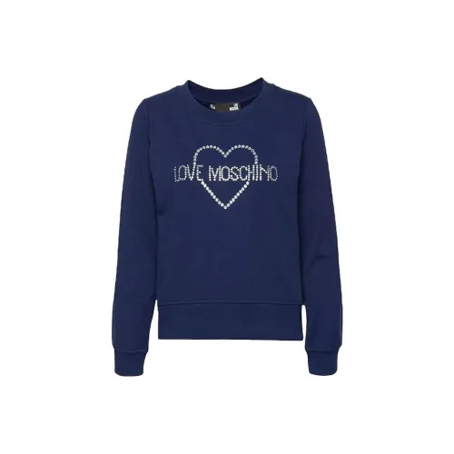 MOSCHINO Синий Женские Свитшоты
