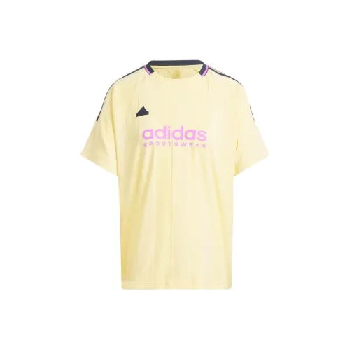 Adidas Спортивная одежда Tiro Cut T Рубашка Женская Желтая