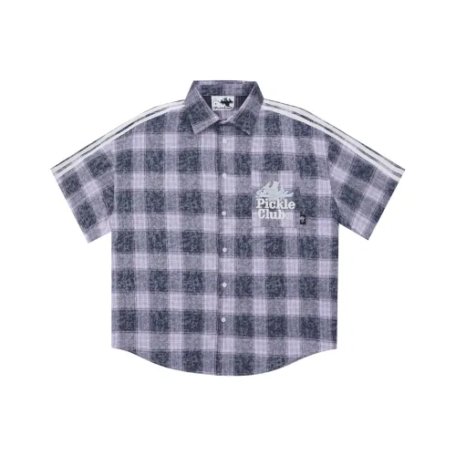 LBPC x Beam mix with kimchi Рубашка Женская Фиолетовая