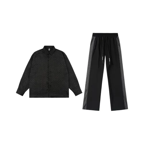 XINYINSU 24FW Повседневная Спортивная Одежда Унисекс Черный