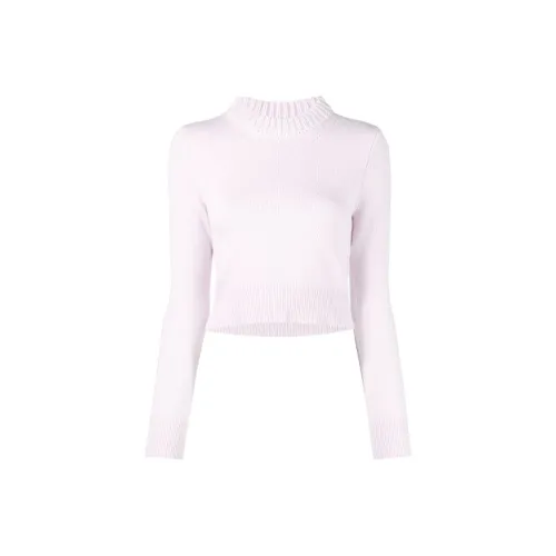 Alexander McQueen Розовые Женские Кашемировые Свитеры