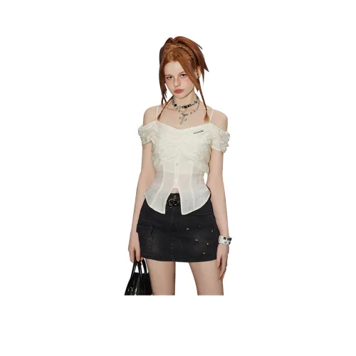 UNIFREE Женские Шифоновые Рубашки