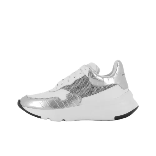 Alexander McQueen Runner Low Топ Повседневная обувь Женская Белая