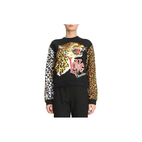 LOVE MOSCHINO Черные Женские Свитшоты