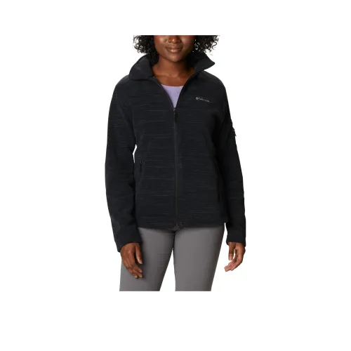 Columbia Fast Trek™ Printed Fleece Jacket Women's Black Колумбия Fast Trek™ Printed Флис Куртка Женская Черная