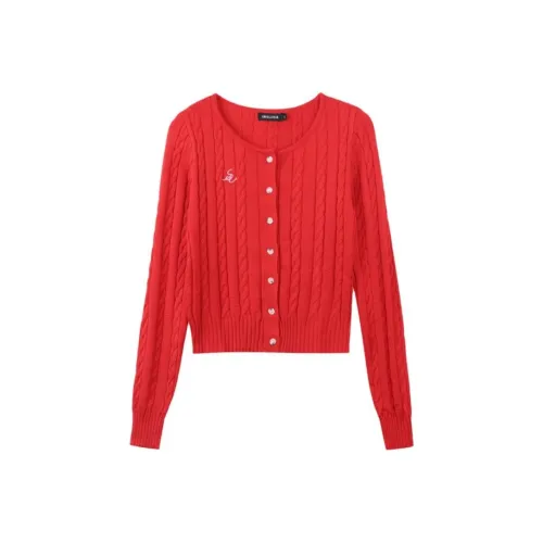 INSLIISA Красный Женский Трикотаж