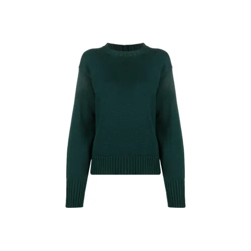 JIL SANDER Зеленый Женские Кашемировые Свитеры