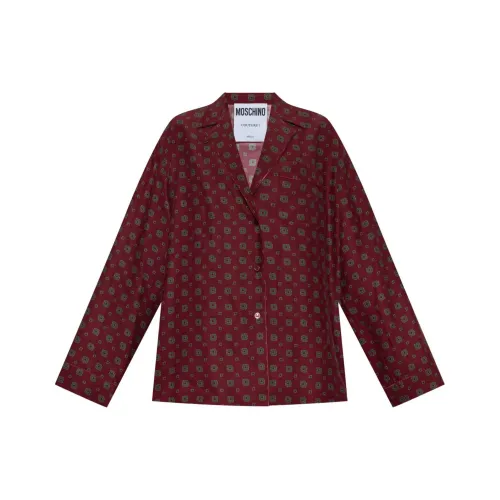 MOSCHINO Рубашка Женская Бордовая