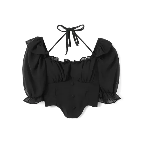 EIDOLON GRAIN Шифон Рубашка Женская