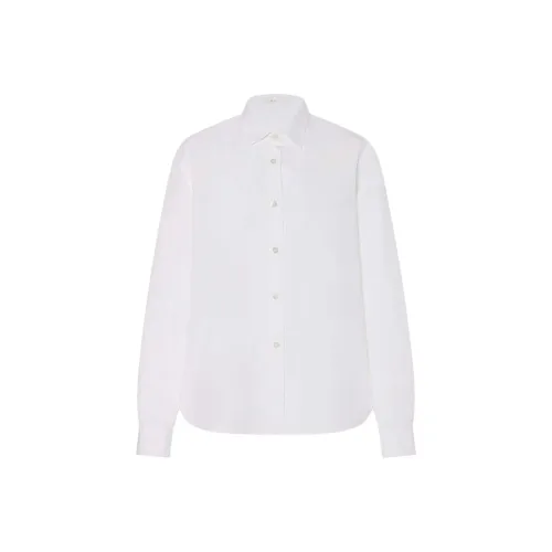 THE ROW SS24 Рубашка Женская Белая