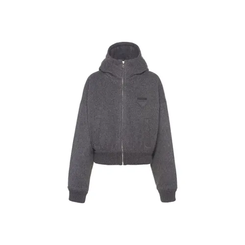 PRADA Серые Женские Куртки