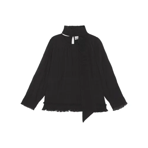 GANNI Черные Женские Рубашки