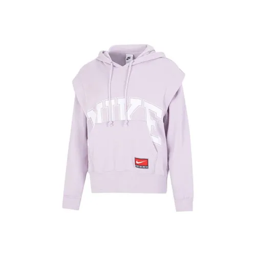 NIKE Фиолетовые Женские Свитшоты