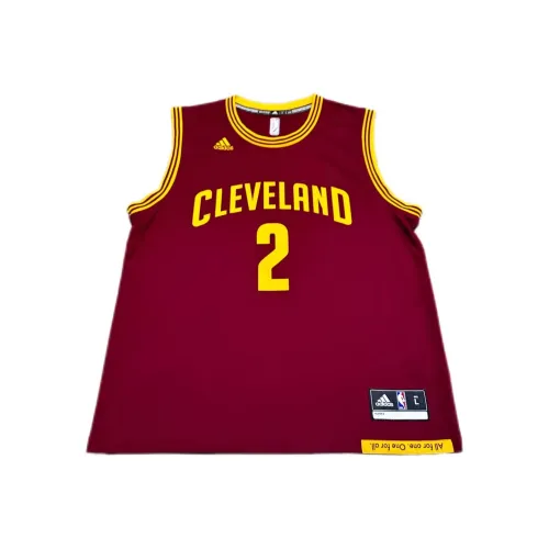 Adidas Баскетбольная Джерси Унисекс Бордовый