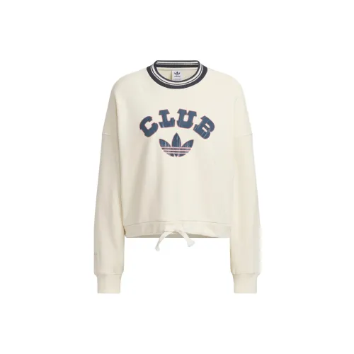 Adidas Originals FW24 Толстовка Женская Айвори