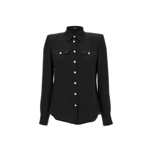 BALMAIN Черные Женские Рубашки