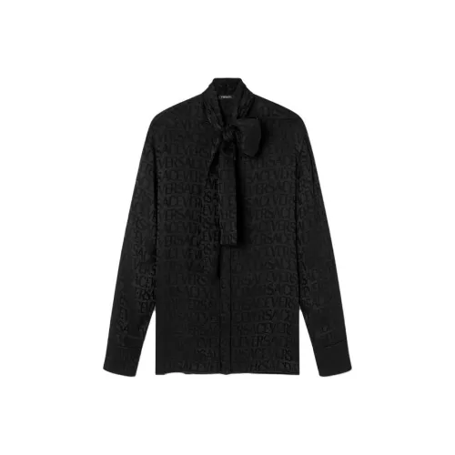 VERSACE SS23 Рубашка Женская Черная