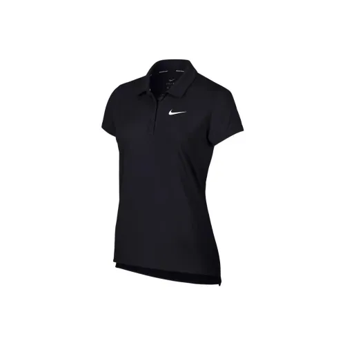 NIKE Черные Женские Поло