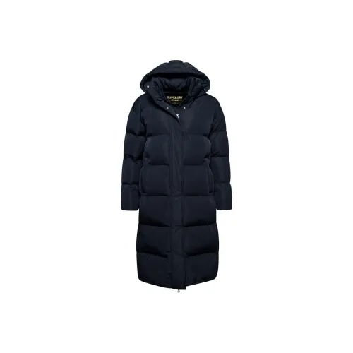 SUPERDRY Куртки Пальто Женские Морской Синий