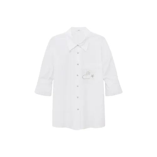 D'zzit Белые Женские Рубашки