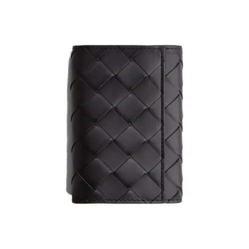 Bottega Veneta Key Pouch из коровьей кожи Мужской Черный и Зеленый