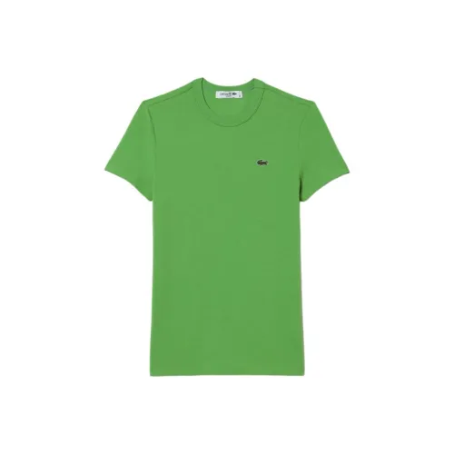 LACOSTE Зеленые Женские Футболки