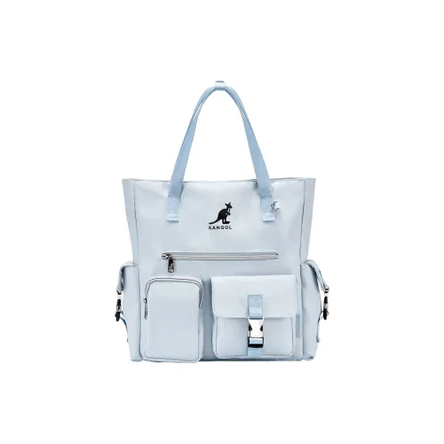 KANGOL Ткань Студенческий Рюкзак Большой Унисекс Ледниковый Синий Черный Бежевый Умбра Слоновая Кость
