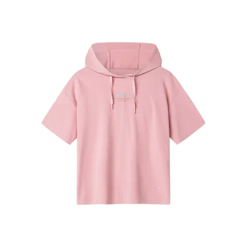 CHAOJIANTA T-рубашка Женская Сиреневый Пудра