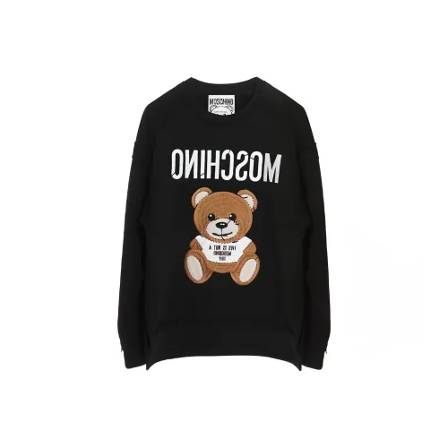 MOSCHINO Черные Женские Свитшоты