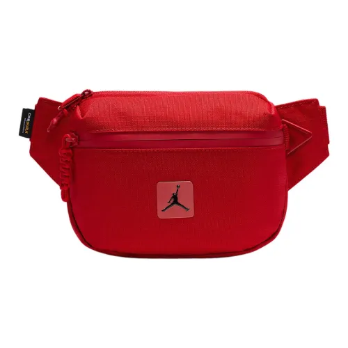 Джордан Franchise Полиэстер Одно плечо Через плечо Бананка Унисекс Красный