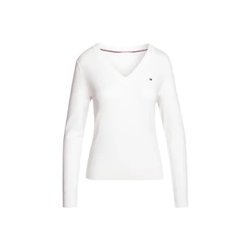 Tommy Hilfiger Белый Женский Трикотаж