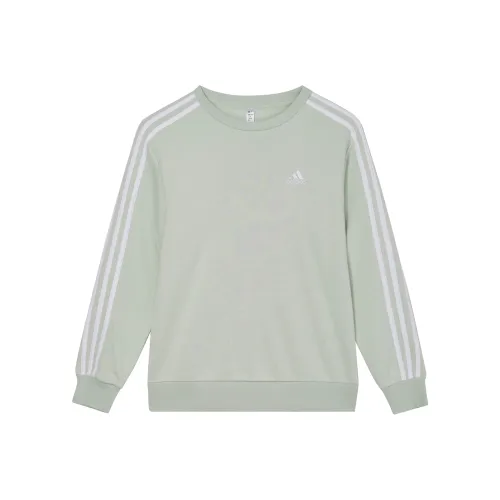 Adidas FW24 Свитшот Женский Лен Зеленый